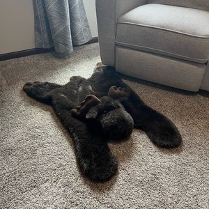 Faux “Moose” Rug